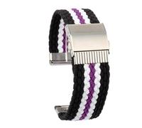 YSABVCP High Elastic Nylon Watchband Fit For Casio DW5600 GW-5000 GW-M5610 GA2100 GA-2100 DW-5600 GM2100 Fashion Fabric Watch Strap Bracelet(Black Green)