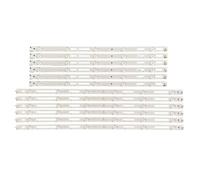 YSABVCP LED Backlight Strip Fit For AOC 50" TV 500TT42 500TT41 50pfk6510 LE50D666080 50PFH4319 50PFH4309 YX-50026001 YX-50026011 LB50039
