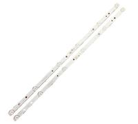 YSABVCP LED Strip Fit for TELEFUNKEN 32DTAH524 DLED32HDSC DLED32HDSB Fit for Polaroid P32FPA0119A Fit for Toshiba 32W3163DG 32L2063DG 32FPA0119A 32HAE2250(Kit 2pcs for 1 TV)