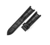 YSABVCP Men's Skin Friendly Watch Accessories Fit For GC Gucci Gc1333 GC1335 Concave Interface Cowhide Leather Waterproof Watchbands 20 22mm(Blackblack-No buckle,22x13mm)