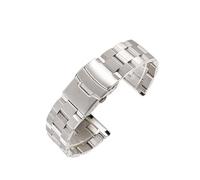 YSABVCP Metal Watchbands Bracelet Women 20mm Watch Strap Fashion Silver Solid Stainless Steel Luxury 22mm Watch Band Strap(Silver,20mm)