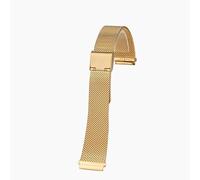 YSABVCP Stainless Steel Watch Band Fit For Casio G-Shock AE-1200WH/1300/1000/A159 A159 A158W A168 / F91w AE1200 Men Bracelet Watch Band(Golden)