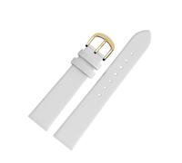 YSABVCP Ultrathin Spun Silk Fashion Bracelet Comfortable Universal 16mm18 20mm Width Fit For Flat Interface Sport Quick Release(White gold buckle,18mm)