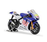YSAEDATY 1:10 Fiat Yamaha Moto GP 2009 Rossi Racing Motorcycle Model Simulation Metal Motorcycle
