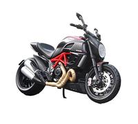 YSAEDATY 1/12 Ducati Hypermotard SP 2013 Motorcycle Model Vehicle Collection Automobile Shock Absorber Off-road Motorcycle