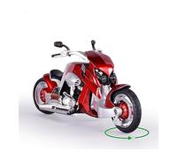 YSAEDATY 1:12 Yamaha V-Rex Sport Bike Miniature Replica With Sound And Light