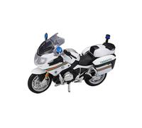 YSAEDATY 1:18 BMW R1200 RT Alloy Police Motorcycle Model Die Casting Metal City Patrol Motorcycle
