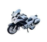 YSAEDATY 1:18 BMW Yamaha R1200 RT Police Motorcycle Series Silvado Original Authorized Simulation Alloy Motorcycle