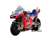 YSAEDATY 1:18 Ducati GP 2021 Pramac # 5 Zarco # 89 Martin Authorized Alloy Racing Motorcycle