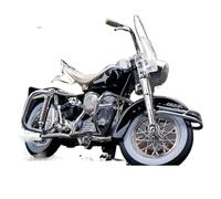 YSAEDATY 1:18 Harley 1962 FLH Duo Glide Alloy Motorcycle Model Die-cast Metal model Street Motorcycle