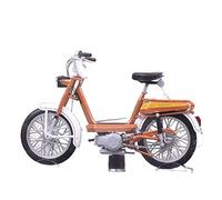 YSAEDATY 1/18 Scale Mini Atlas Cimatti Chic Moped 1970 Die Cast model Bicycle Vehicle Motorcycle Model