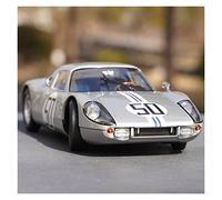 YSAEDATY For Classic Silver Silver/blue 1:18 Norev Porsche 904 GTS American Challenge Diecast Car Model For Birthday Gift(B)
