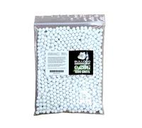 YSAMAX 0.20g BB Pellets, Biodegradable Airsoft Bullets, High-Grade White Plastic Pellets, Round Firing Balls for BB Gun (Pack of 1, 1000 Bullets)