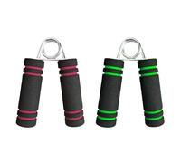 YSAMAX 2 x Hand Grip Strengthener with Foam Handle, Finger Exercise Power Gripper, Hand Gripper for Men & Women for Gym Workout, Forearm Exercise Hand Exercise Equipment, Random Colours