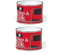 YSAMAX 2X Red Glossy Paint for Tiles, 151 Coatings Step & Tile Glossy for Wood, Metal, Concrete Topcoat Paint, Ideal For Indoor and Outdoor, (Pack of 2, 180 ML)