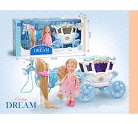 YSAMAX 3D Light And Musical Doll For Girls, Fat Baby Carriage Toy, Kids Room Decoration, Endless Fun And Entertainment, Cute Design, Best Gift Choice for Girls, Pack of 1, Blue