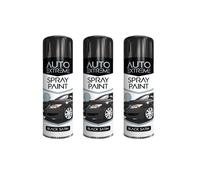YSAMAX All Purpose Auto-Extreme Spray Paint, Boast a Stunning Appearance, Long-Lasting Durability, Effortless Excellence, Black Satin Aerosol, 250 ML, (3PCS)