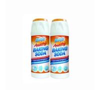YSAMAX Baking Soda 500g, Household Cleaning, Deodorizing, Ideal for Stain Removal, Freshening Fabrics, Boosting Laundry, Kitchen, Bathroom, Long-Lasting Use, (2)