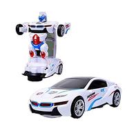 YSAMAX Battery Operated Transformer Car, Dynamic Sound Effects And Dazzling Light Displays, Imaginative Storytelling And Role-Playing, Gift Idea For Kids