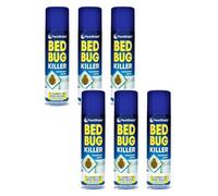 YSAMAX Bed Bug Killer Spray, Perfect for Eliminating Bugs, Ideal for Mattresses, Carpet, Bedding, and Furniture, Bug Treatment Spray, Long-Term Protection, 200ml, (6 Pcs)