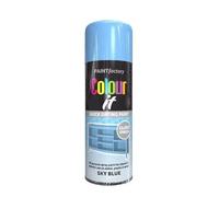 YSAMAX Blue Gloss Spray Paint, Aerosol Form, Quick Drying Formula, Stunning Appearance, Excellent Coverage, Versatile Uses, Long-Lasting, 400ML, (1PCS)