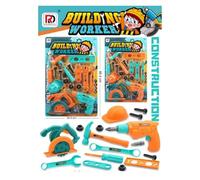 YSAMAX Building Worker Toy Set, Boosts Creativity & Imagination, Develops Key Skills, Durable Construction, Smooth Edges, Complete Builder’s Kit, Idea