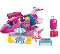 YSAMAX Business Aircraft Toy for Girls, Durable Construction, Lightweight, Various Accessories, Inspire Travel Enthusiasts, Creative Play and Storytelling, Ideal for Little Girls