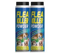YSAMAX Flea Killer Powder, Crawling Insect Killer, Indoor & Outdoor Use, Kills Fleas, Ants, Cockroaches, Beetles and Other Crawling Insects, Easy to Use, Long Lasting Protection 200g (2 Pcs)