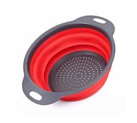YSAMAX Folding Colander Bowl, Durable Construction, Portable, Lightweight, Mess Free Straining, Easy to Clean, Anti-Slip, Collapsible, Ideal for Home, Café, Hotels & Restaurants