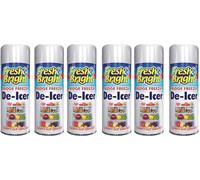 YSAMAX Fridge Freezer De-Icer Spray, Quick Ice Remover, Restore Cooling Efficiency, Fast Defrosting, Ideal for Fridge, Upright & Chest Freezers & Kitchen Appliance Maintenance, Pack of 6, 200ml