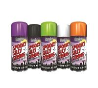 YSAMAX Halloween Spooky Silly String Spray, Lightweight, Foamy Nature, Making Fun And Colourful Designs, Ideal For Indoor Or Outdoor Events Long Lasting Enjoyment, (1PCS)