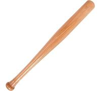 YSAMAX Heavy Duty Wooden Baseball Bat For Boys, Kids, Anti-Slip Long Lightweight For Training And Practise, Lightweight Garden Games, Outdoor Sports Fun 62cm - Pack Of 1