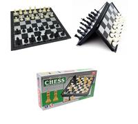 YSAMAX Large Magnetic Chess Board, Portable, Foldable Strategy, Strong Magnetic Pieces, Durable, Smooth Surface, Compact Storage, Ideal for Kids, Adults, Beginners & Chess Enthusiasts