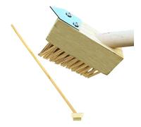 YSAMAX Long Patio Weed Brush, Dual-Action, Durable Construction, Wedge-Shaped Bristles, Ergonomic Design, Versatile, Lightweight, Easy to Use, Ideal for Block Paving & Garden Paths (Pack of 1)