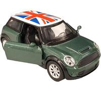 YSAMAX Mini Copper Car, Alloy Die-Cast Mini Sports Car 1:22, Perfect For Display Or Play, Sleek And Stylish, Iconic Detailing, Precision Perfection, Gift Choice, GREEN (1 PCS)