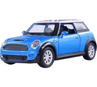 YSAMAX Mini Copper Car, Alloy Die-Cast Mini Sports Car 1:22, Perfect For Display Or Play, Sleek And Stylish, Iconic Detailing, Precision Perfection, Gift Choice, BLUE (1 PCS)