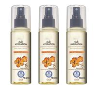 YSAMAX Silk Hydration Dry Oil Mist Spray SPF15, Hydrating and Soothing Effects, Perfect For Daily Use, Non-Greasy Moisturizer for Skin and Hair, 150ml, (3PCS)