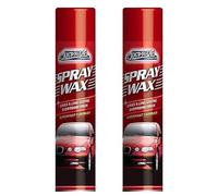 YSAMAX Superfast Spray W-a-x, High Gloss Shine, Leaves Streak-Free, Non-Greasy, Effective, Long-Lasting Efficiency, Suitable for All Cars, Motorcycles & Scooters (2 pcs)