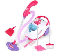 YSAMAX Vacuum Cleaner Hoover for kids, Cleaning Playset, Toy For Children With Sound Effect, Pretend Play Toys for kids, Children Cleaning Playset