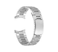 YsangTergm 13-21mm Stainless Steel Curved End Watch Band fit for Rolex Oyster Perpetual(Matte-Silver,21MM_WITH LOGO)