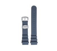 YsangTergm Diving Silicone Strap, Waterproof Rubber Watchband with logo,Fit for Seiko Prospex SPR009 Abalone MM5, Available in 20 22mm(Grey withlogo,20mm)