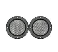 YSANO 2Pcs 2Inch Tweeter Speaker Protective Net Black Speaker Decorative Circle With Protective Black Steel Mesh