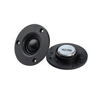 YSANO 3 inch 74mm Silk Dome Membrane Tweeter Speaker Units Small Neodymium 4 Ohm 15W Treble Portable Loudspeaker Horn DIY 2PCS (Color : 8 ohm)