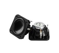 YSANO Audio 2Inch 4 Ohm 10W Mini Audio Speaker 53mm Full Range Aluminum Basin Stereo Neodymium Loudspeaker DIY AMP Altavoz 2PCS (Size : 1)