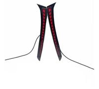 YSASFZX Auxiliary Indicator S-Line For Toyota For Sienna 2021 2022 Car LED Rear Bumper Light Reflector Taillights Fog Lamp Reverse Lights Backup Brake Turn Signal Indicator Light(Rear side light)