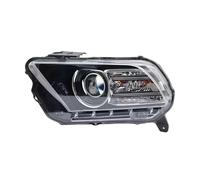 YSASFZX Car Headlight For Mustang HID/Xenon 2013 2014 Headlight Assembly W/LED DRL Daylights Black Housing With Clear Lens Headlamp One Piece Headlamp(Left side)