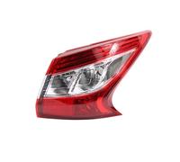 YSASFZX Car Tail Lights For Nissan For Tiida 2016 2017 2018 2019 2020 Car Accessories Inner Outer Rear Tail Light Lamp Taillights Taillamps Brake Brake Tail Lights(Outer Right)
