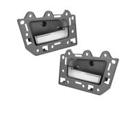 YSASFZX Door Handle Cover Interior for Jeep for Grand for Cherokee 2005 2006 2007 2008 2009 2010 2011 Inner Handle Parts 1JV461J3AA 1JV471J3AA Car Door Handle(2xChrome Front LH RH)