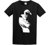 YSAWX Douwo Mens Them Crooked Vultures Logo T Shirts Black