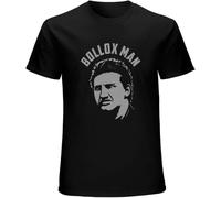 YSAWX Oz Mens - Auf Wiedersehen Pet Inspired Retro British Comedy Tv Short Sleeve T-Shirt Black